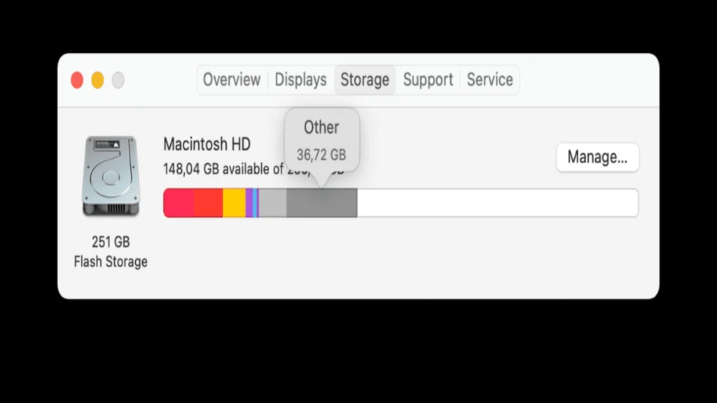 What Is Other on Storage on Mac