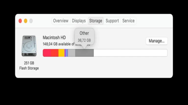 What Is Other on Storage on Mac