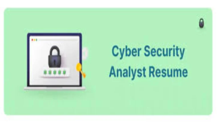 Cyber Security Analyst Resume